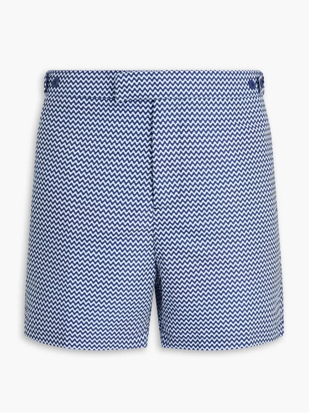 Frescobol Carioca Navy Chevron Pattern Shorts 36 “Long” 8” Inseam